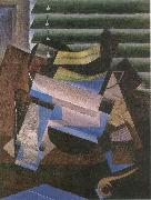 Juan Gris Window blind oil painting artist